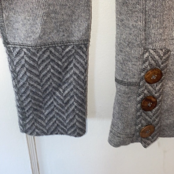 Prana Lucia mock neck sweater with buttons - Picture 6 of 7